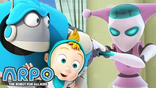 Arpo the Robot | Nanny Robot and Arpo | COMPILATION | Best Moments | Funny Cartoons for Kids