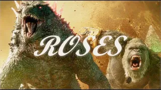 Godzilla X Kong Trailer montage | Roses