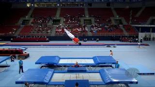 TU Xiao (CHN) - 2017 Trampoline Worlds, Sofia (BUL) - Qualification Trampoline Routine 2