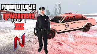 PATRULLAJE EN NEW GAMERS 3️⃣❄️ | GTA SAMP ROLEPLAY