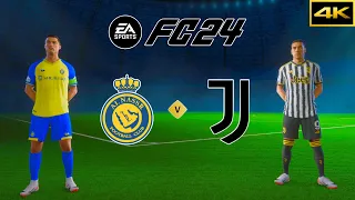 FC 24 - AL NASSR vs. JUVENTUS - Ronaldo vs. Vlahovic - [4K]