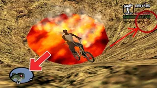 What Happens if You fall in the Secret Volcano Island in GTA San Andreas? [hidden location]