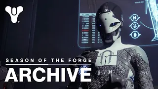 Destiny 2 Cutscene Archive - Season of the Forge (Season 5)