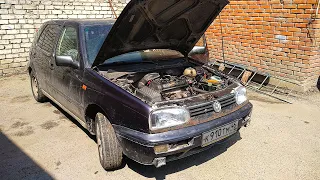 VW golf 3. Возвращение к жизни.