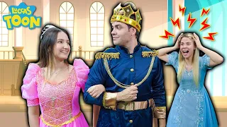 La historia de las princesas y su boda 👰 LUCCAS TOON en Español - LUCCAS NETO