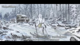 Fin Kış Savaşı Şarkısı - Finnish Winter War Song : "Mannerheimin Linjalla" (Türkçe Altyazılı)