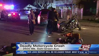 SAPD: Motorcyclist killed in West Side accident