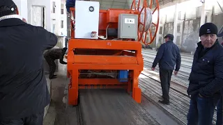 Precast Hollow Core Slab Slipformer machine. for floor slab