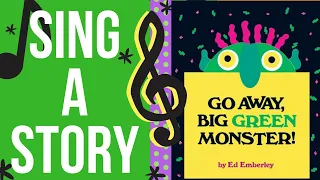 Go Away Big Green Monster | Sing Along | Halloween Song for Kids