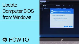 Update Your HP Computer BIOS from Windows | HP Computers | HP Support