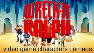 Wreck-It Ralph video game characters cameos