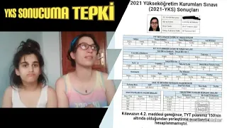 YKS SONUCUMA TEPKİ