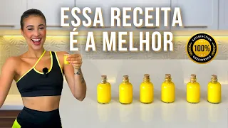 1 por DIA pra SAÚDE e para DESINFLAMAR! Shot antiinflamatório caseiro