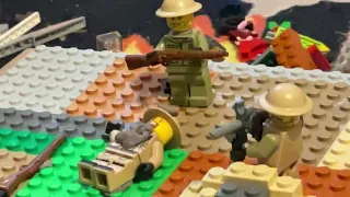 Battle of caen-remake-ww2-Lego stop motion