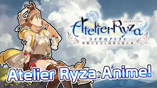 Atelier Ryza Anime Announced! Coming This Summer! - Noisy News Flash