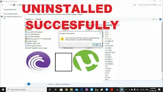 BitTorrent||μTorrent(uTorrent)-You do not have sufficient access to uninstall a program ~FIX