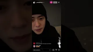 20210214 Jeong Jae Hyeon Instagram live