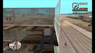 Как получить миниган в начале игры GTA San Andreas.