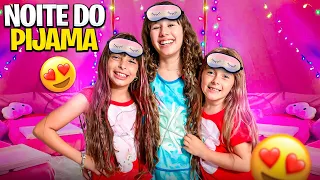 Noite do Pijama na casa da Valentina Pontes - 1 HORA DE DIVERSÃO