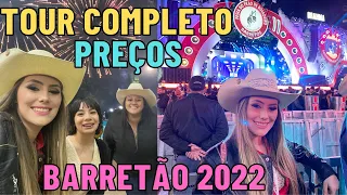 VLOG DE RODEIO FESTA DO PEÃO DE BARRETOS 2022 BARRETÃO Preços roupas country - Tour nas LOJAS