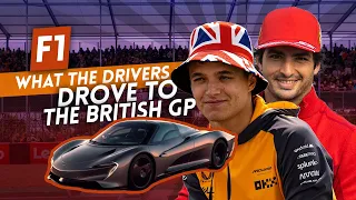 What the F1 drivers drove to the British GP