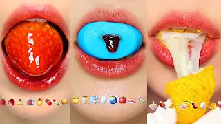 ASMR 10 Minutes of Eating Sounds for Sleep / Oddly Satisfying Compilation