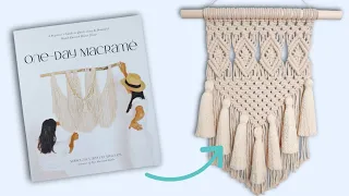 Easy Macrame Wall Hanging Tutorial (from One-Day Macrame!)