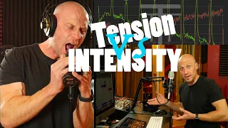 Tension Vs. INTENSITY For Screaming & Singing (NOT THE SAME THING AT ALL!)
