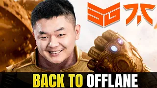 MidOne is back to Offlane - SMG vs FNATIC BTS Pro Series 12