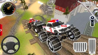 Juegos De Carros - Fire Truck, Police car, Ambulance coche de cross - Android Gameplay