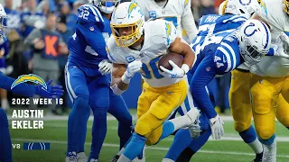 Austin Ekeler's 2 touchdowns send the Chargers to the playoffs!