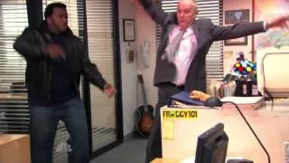 The Office- Darryl's farewell "boogie wonderland"