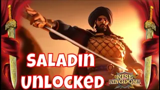 Saladin Unlocked - Rise of Kingdoms