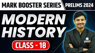 Modern History | Class - 18 | 30 Days Prelims Marks Booster Series | OnlyIAS