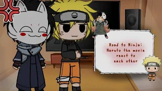 •Road to Ninja: Naruto the Movie react to each other•Naruto Shippuden•