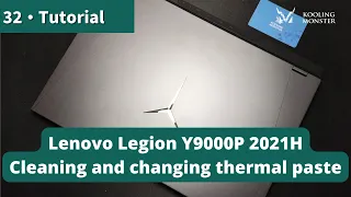 Speed Up Your Lenovo Legion Y9000P2021H - Prevent Overheating With Dust Cleaning & New Thermal Paste