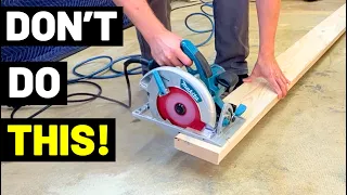 7 Most CONTROVERSIAL CUTTING Techniques in Carpentry + Woodworking! (Safe or Not Safe?!)