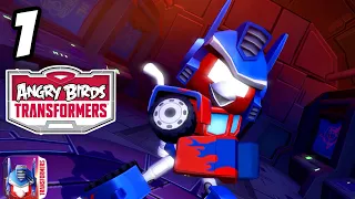 Angry Birds Transformers - Gameplay Walkthrough Part 1 - Saving Bumblebee (iOS, Android)