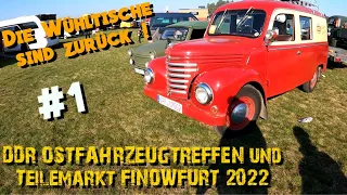 DDR Ostfahrzeugtreffen und Teilemarkt Finowfurt 2022: Die Wühltische sind zurück ! #1