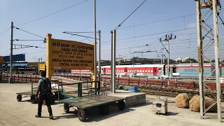 Arrival at MGR Chennai Central Station