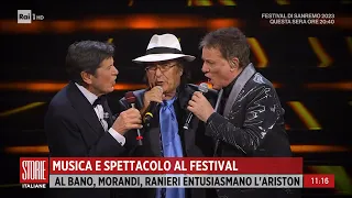 Morandi-Ranieri-Albano - Festival di Sanremo - Storie Italiane - 08/02/2023