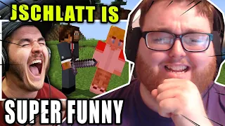 Schlatt Makes Minecraft 1000% Funnier REACTION!