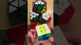 Rubik's Cube Platonic Solids!