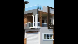 Beautiful house elevation design #beautiful house front view #shorts #ytshorts