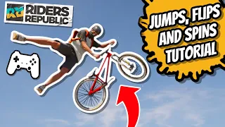 Riders Republic - How to Flip and Spin basics (with controller cam!)