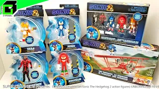 SONIC 2 (Complete Set Sonic The Hedgehog action figures) UNBOXING and REVIEW