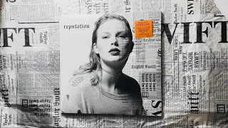 Taylor Swift Reputation FYE Exclusive Orange Vinyl.