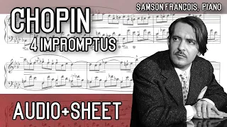 Chopin - 4 Impromptus (Audio+Sheet) [François]