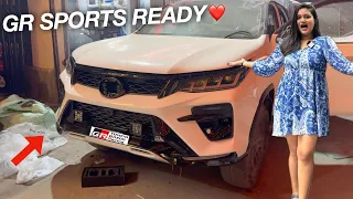 OUR FORTUNER GR SPORTS IS READY - ONLY 1 IN INDIA 🇮🇳