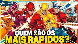 THE FLASH: THE FASTEST SPEEDSTERS IN THE FAMILY!